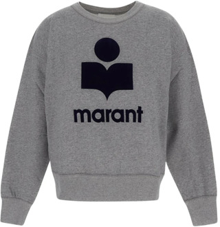 Zachte katoenen sweatshirt voor vrouwen Isabel Marant Étoile , Gray , Dames - 2XS