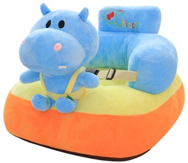 Zachte Kind Kinderzitjes Cover Geen Vullen Leuke Cartoon Dier Stoel Vroege Educatief Seat Feeding Stoel Kussen Kid Knuffel