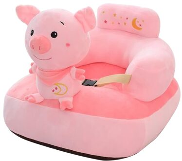 Zachte Kind Kinderzitjes Cover Geen Vullen Leuke Cartoon Dier Stoel Vroege Educatief Seat Feeding Stoel Kussen Kid Knuffel