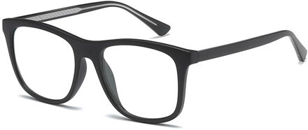 Zachte Koning Vierkante Anti Blauw Licht Blokkeren Bril Mannen Oversize Ultralight Optics Frame Computer Clear Brillen Vrouwen C2 SAND zwart