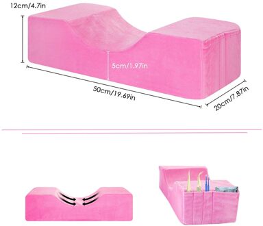 Zachte Kussen Geënt Wimper Extension Kussen Hoofdsteun Nek Ondersteuning U Vorm Professionele Salon Waterdichte Gereedschap