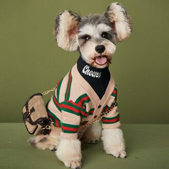 Zachte Pet Kleding Trui Kleine Honden Chihuahua Kat Kostuum Bulldog Teddy Puppy Vest Outfit Klassieke Hond Trui XL