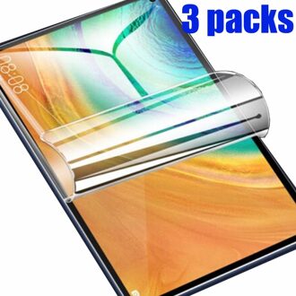 Zachte Pet Screen Protector Voor Samsung Galaxy Tab S7 11 ''SM-T870 SM-T875 S7 + Plus 12.4'' SM-T970 SM-T977 beschermende Tablet Film S7 11 SM-T870 3stk