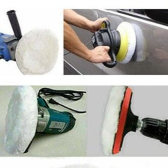 Zachte Polijsten Pad Wasbare 10 Stuks/Kit Accessoires Motorkap Buffer Auto Polijstmachine