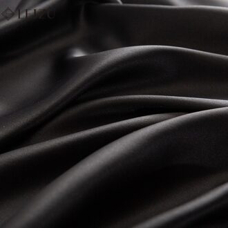 Zachte Polyester Navy Satijn Trouwjurk Stof Door Meter Naaien Materiaal Thuis Textiel Gordijn Doek December 50*150cm TJ1592