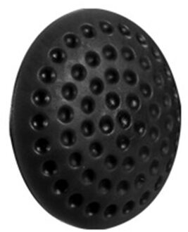 Zachte Rubberen Pad Te Beschermen De Muur Zelfklevend Deurstopper Deur Fender Stickers Deur Stopt zwart