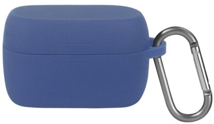 Zachte Siliconen Beschermhoes Voor Jabra Elite Actieve 75T Oortelefoon Draadloze Oortelefoon Storage Case Met Anti-Verlies Haak 04