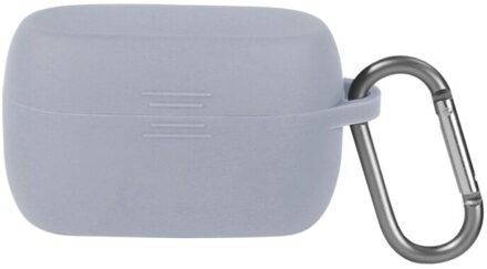 Zachte Siliconen Beschermhoes Voor Jabra Elite Actieve 75T Oortelefoon Draadloze Oortelefoon Storage Case Met Anti-Verlies Haak 06