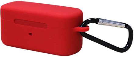 Zachte Siliconen Case Voor Fiil T1 Pro Beschermende Gevallen Bluetooth Draadloze Oortelefoon Cover Protector Shell Hoofdtelefoon Accessoire rood