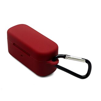 Zachte Siliconen Case Voor Fiil T1 Pro Beschermende Gevallen Bluetooth Draadloze Oortelefoon Cover Protector Shell Hoofdtelefoon Accessoire wijn rood