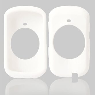 Zachte Siliconen Fiets Krasbestendig Elastische Huid Screen Protector Fiets Computer Case Mode Fallproof Voor Garmin Edge 530 wit