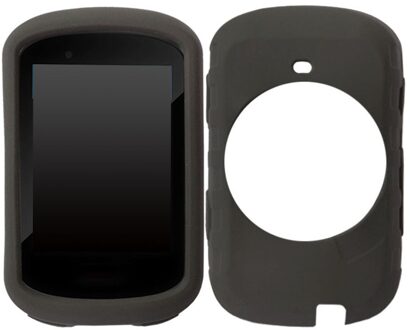 Zachte Siliconen Fiets Krasbestendig Elastische Huid Screen Protector Fiets Computer Case Mode Fallproof Voor Garmin Edge 530 zwart