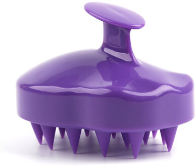 Zachte Siliconen Pet Grooming Borstel Comfortabel Kat Hond Massage Bad Borstel Huisdieren Wassen Cleaning Douche Kam Haar Remover Rake Tool pruim