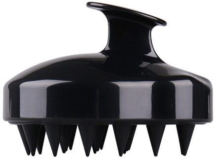 Zachte Siliconen Pet Grooming Borstel Comfortabel Kat Hond Massage Bad Borstel Huisdieren Wassen Cleaning Douche Kam Haar Remover Rake Tool zwart