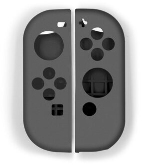Zachte Siliconen Vervanging Case Voor Nintendo Switch Controller Vreugde-Con Cover Antislip Shell Case Voor Nintend Schakelaar accessoires grijs