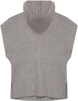 Zachte spencer Yari  grijs - L,XL,