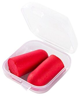 Zachte Spons Oordopjes Geluidsisolatie Gehoorbescherming Oordopjes Ruisonderdrukking Slapen Stekkers Met Opbergdoos