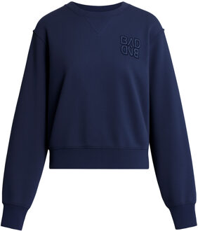 Zachte sweater met logo Elsa  blauw - S,M,L,