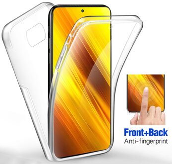 Zachte Tpu Shell Voor Xiaomi Poco X3 X 3 Pocox3 Pro Nfc Case Poco X3pro X3nfc 360 ° Volledige Cover beschermende Shell Poco X3 Pro Case pocp x3