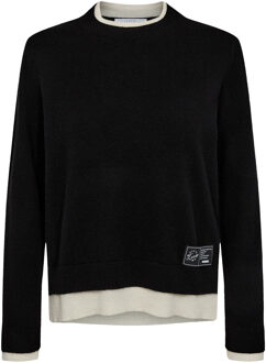 Zachte trui Cash  zwart - S,M,L,