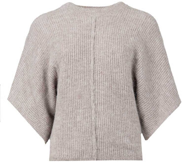 Zachte trui Susette  taupe - XS,