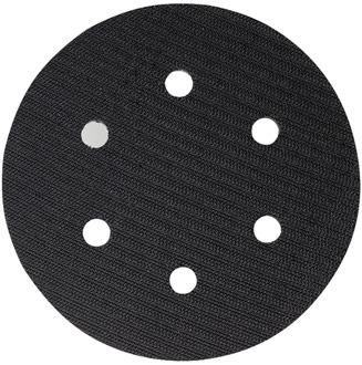 Zachte Tussenschijf Voor Schuurmachines D.150 Mm Met 6 Gaten Velcro - 753819