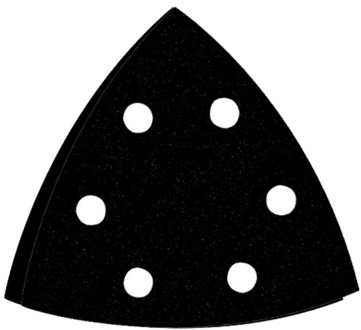 Zachte Tussenschijf Voor Schuurmachines Delta 94 Mm Met 6 Gaten Velcro - 753445