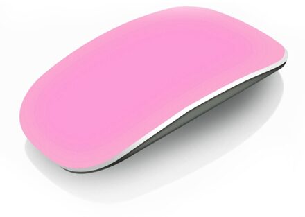 Zachte Ultra-Dunne Coque Skin Cover Voor Apple Magic Mouse Case Silicon Solid Cover Beschermen Tegen Krassen Roze