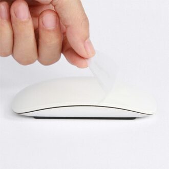 Zachte Ultra-Dunne Coque Skin Cover Voor Apple Magic Mouse Case Silicon Solid Cover Beschermen Tegen Krassen transparant