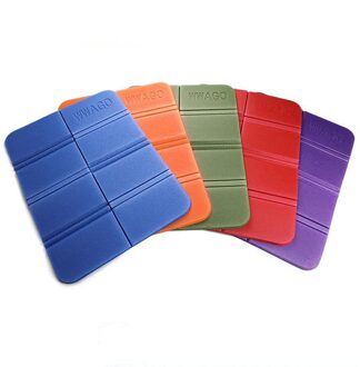 Zachte Waterdichte Dual Camping Wandelen Picknick Draagbare Kussen Seat Pad Outdoor Opvouwbare Camping Vochtwerende Kussen Matras rood