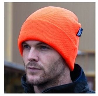 Zachte winter skimuts oranje