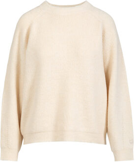 Zachte wolmix trui Emma  naturel - L,XL,
