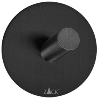 ZACK Duplo Handdoekhaak rond 5.5cm zwart