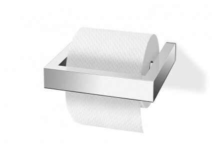 ZACK Linea Toiletrolhouder glans Zilver