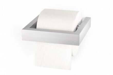 ZACK Linea Toiletrolhouder mat Zilver