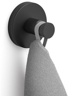 ZACK SCALA Handdoekhaak - 6x5cm - enkel - zwart 40854