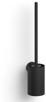 ZACK SCALA Toiletborstelhouder - 54cm - wandmodel - zwart 40852