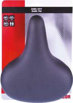 zadel City unisex 245 x 203 mm zwart
