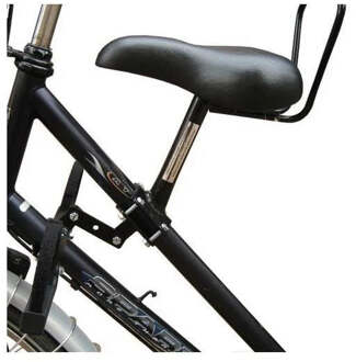 Zadel op Stang 1 - Zwart | Dames (Staal)