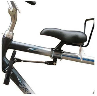 Zadel op Stang 2 - Zwart | Heren (Staal)