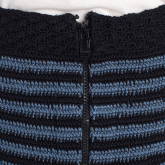 Zadig & Voltaire Gehaakte gebreide rok KWSK00009 voor dames - maat Zwart