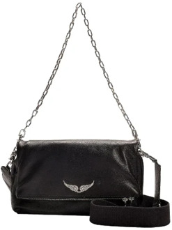 Zadig & Voltaire Leather shoulder-bags Zadig & Voltaire , Black , Dames - ONE Size