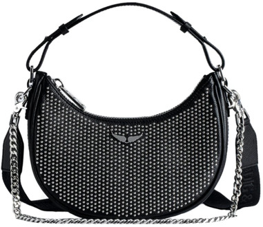 Zadig & Voltaire Moonrock Dotted Swiss Tas Zadig & Voltaire , Black , Dames - ONE Size