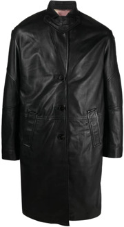 Zadig & Voltaire Single-Breasted Coats Zadig & Voltaire , Black , Dames - M,S