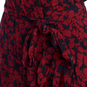 Zadig & Voltaire WKCP0424F Korte wikkeljurk voor dames Rood