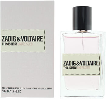 Zadig & Voltaire Zadig & Voltaire This Is Her! Undressed Eau de Parfum 50ml - One Size