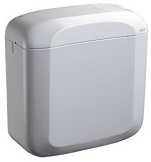 Zaffiro Waterbesparend Hoogwaardig Kunststof Reservoir 3/6L Wit