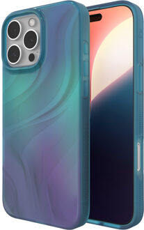 ZAGG Milan Snap Case met MagSafe voor de Apple iPhone 16 Pro Max - Deep Aurora Blauw