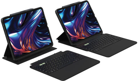 ZAGG Pro Keys 2 keyboard bookcase voor de Apple iPad Pro 13 (2025) M5 / (2024) M4 - AZERTY / FR - Zwart