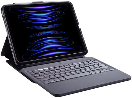 ZAGG Pro Keys 2 QWERTY keyboard bookcase voor de iPad Air 11 inch (2025) M3 / (2024) M2 - Zwart - 1 inch